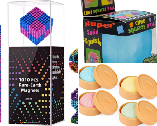 The Fidgets we love and want!! cover photo collage