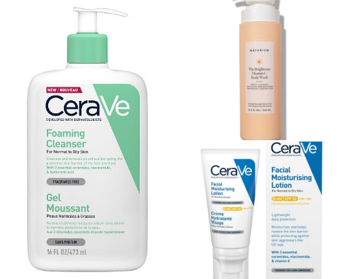 Your daily skincare Must-Haves. cover photo collage