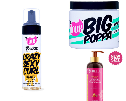 Natural hair (low porosity) cover photo collage