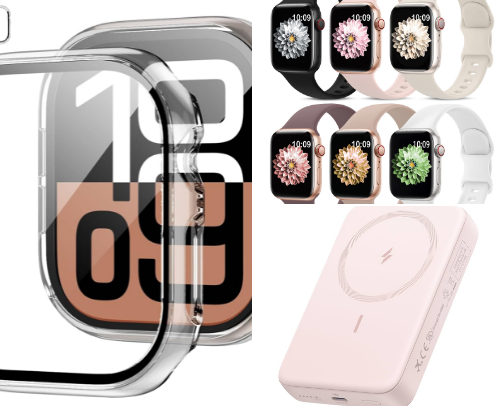 Tech and add ons cover photo collage