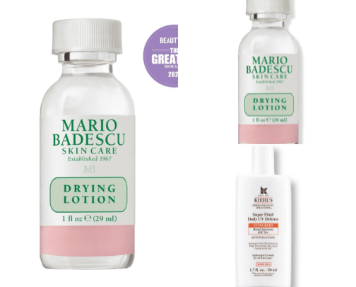 Skin care cover photo collage