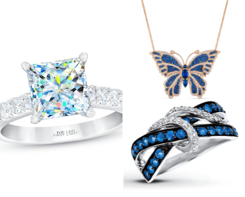 Sparkling Jewlery cover photo collage