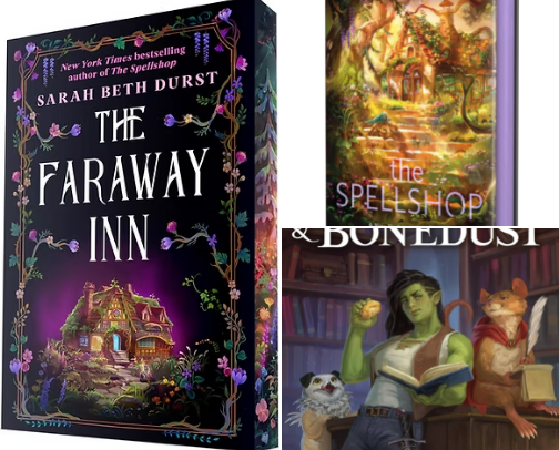 Download - The Faraway Inn Cozy Fantasy Companion Reads and Gifts cover photo collage