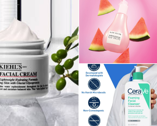 Skincare Favorites for breakout prone skin cover photo collage