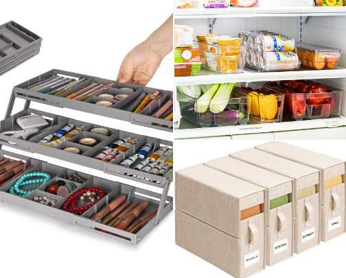Organizing tips! cover photo collage