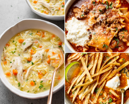 It's SOUP SZN! cover photo collage