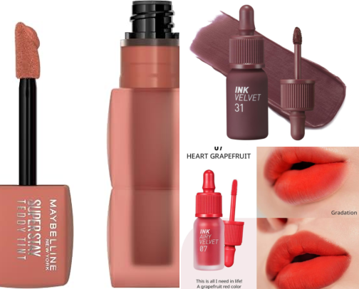 Top 10 Lip Tint Picks cover photo collage