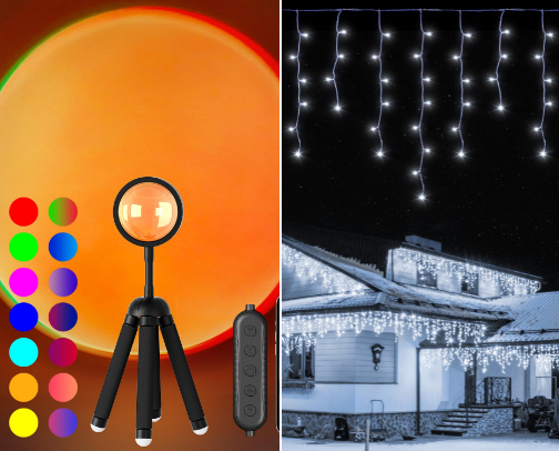 Lights cover photo collage