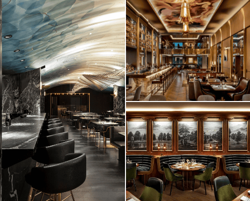 Toronto’s Culinary Gems: Stylish Interiors and Delicious Dining cover photo collage
