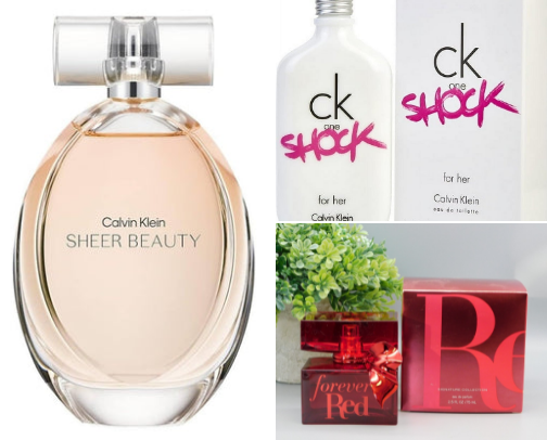 Female Gift perfume ideas for you or your loved ones. cover photo collage