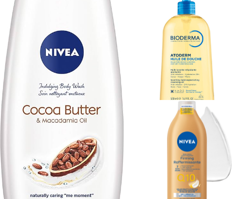 The smoothest, glowy summer skin cover photo collage