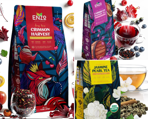 Teas and Cozy Night Drinks I Keep in Rotation cover photo collage