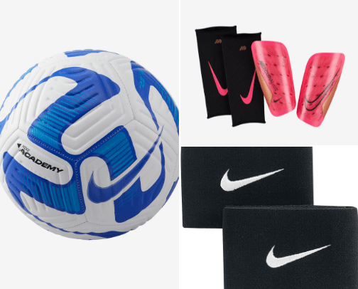 Soccer Equipment cover photo collage