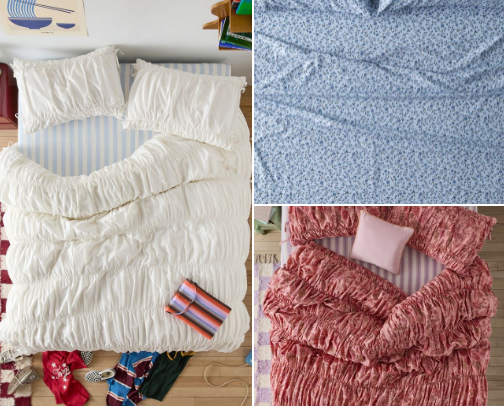 Cute Bedding = Better Sleep cover photo collage