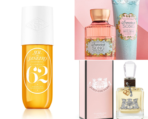Smelling good all day long cover photo collage