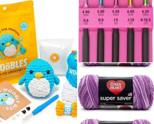 My Favorite Crochet Items cover photo collage