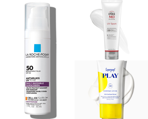 Beach Vacation Skincare Essentials, Products to Help Prevent Sunburn and Dryness cover photo collage