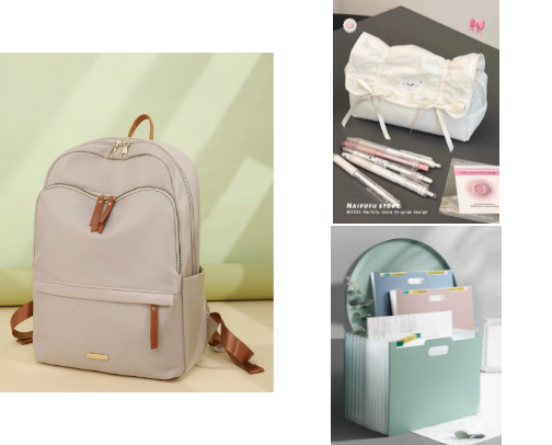 Back-to-School Essentials: Study, Organize & Succeed! cover photo collage