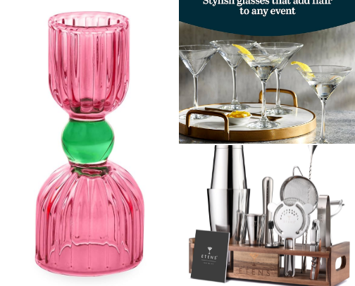 At Home Bar Essentials cover photo collage