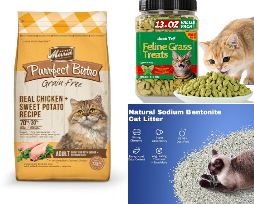Pawfect Products for my Little Meowties cover photo collage