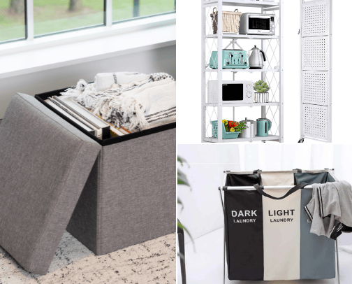 Multifunctional Storage cover photo collage