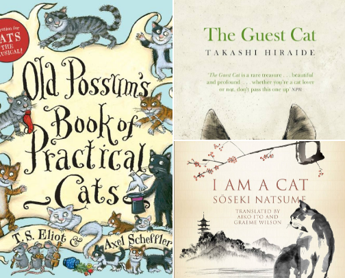 The Cat Lover's Bookshelf: 20 Must-Reads for Feline Servants cover photo collage