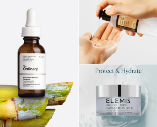 skincare that is actually good (from someone that shops too much) 💕 cover photo collage