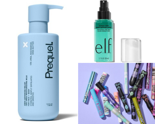 My favorite beauty recs cover photo collage