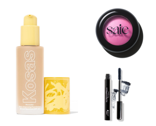 Go-To Clean Makeup Routine💋 cover photo collage