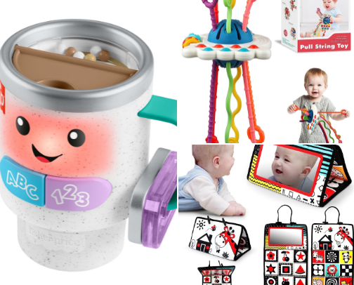 Christmas is coming: Fun Screen-Free Educational Toys cover photo collage