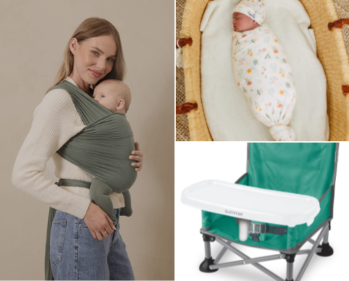 Baby must haves! cover photo collage