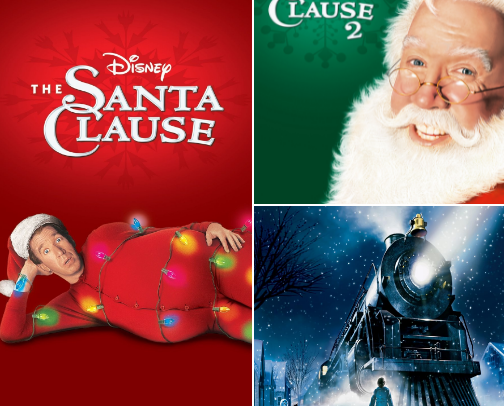 Favorite Holiday Movies cover photo collage