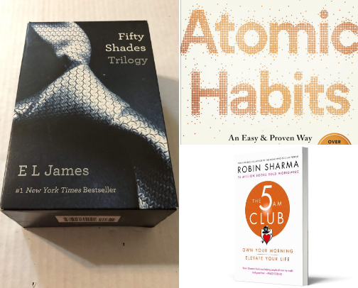 My favorite book recs cover photo collage