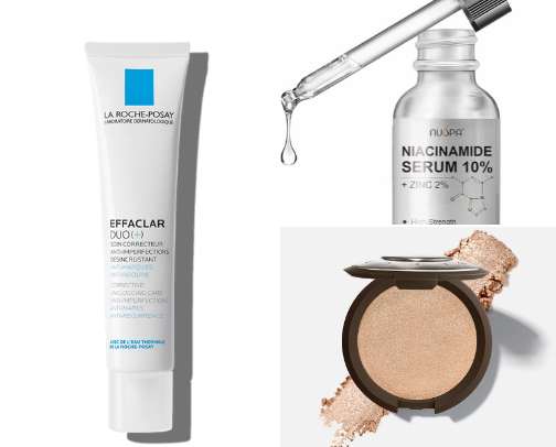 What my dermatologist told me to use – and it works! (skincare and makeup) 👩🏻‍⚕️🤍 cover photo collage