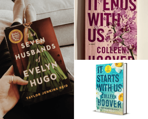 Books I Love x cover photo collage