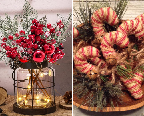 Rustic farmhouse Christmas 🎄 cover photo collage