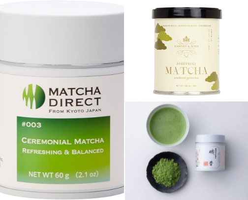 matcha recs i actually drink myself cover photo collage