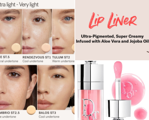 My favorite beauty recs cover photo collage