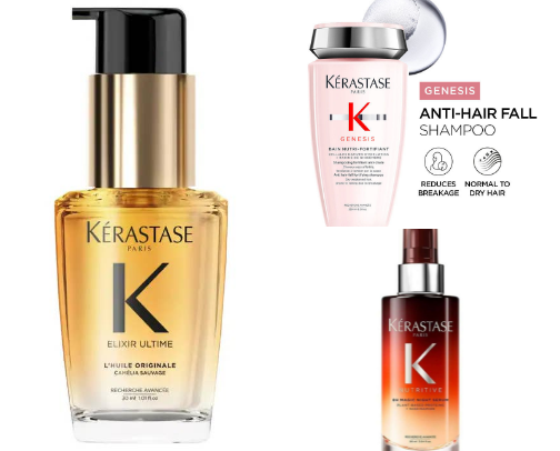 ✨ Kérastase Must-Haves for Healthy, Shiny Hair cover photo collage