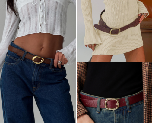 Belts! A belt can take your outfit to the next level! cover photo collage