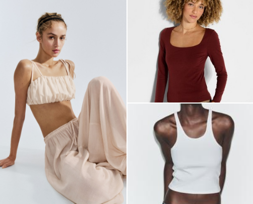 Cute & Casual Crop Tops for Summer cover photo collage