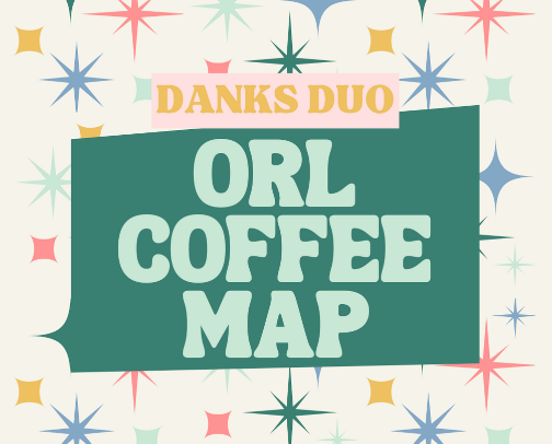THE Orlando Coffee Map cover photo collage