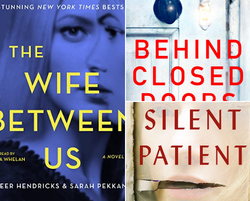 My list of Psychological Thrillers cover photo collage