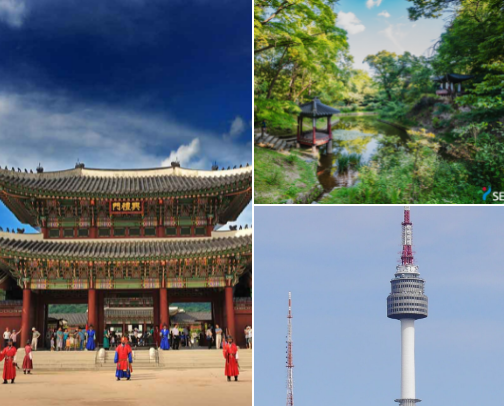 🇰🇷 South Korean Tourist Attractions cover photo collage