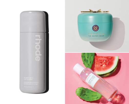 Skin care for glass skin ✨ cover photo collage