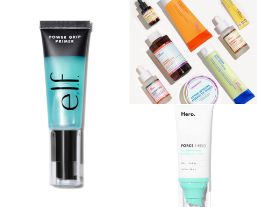 My favorite beauty recs cover photo collage