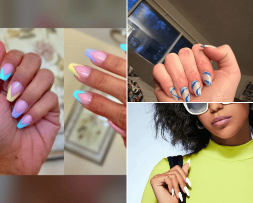 Nails 💅 cover photo collage