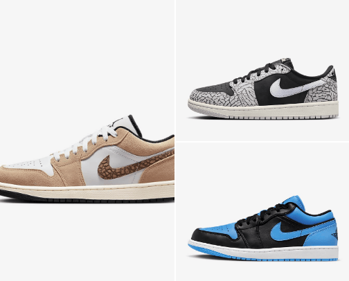 Air Jordan Low's cover photo collage