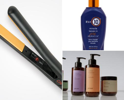Hair stuff for someone who hates putting time into her hair cover photo collage