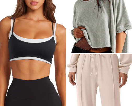 Athletic/Lounge Wear Favorites 🖤 cover photo collage